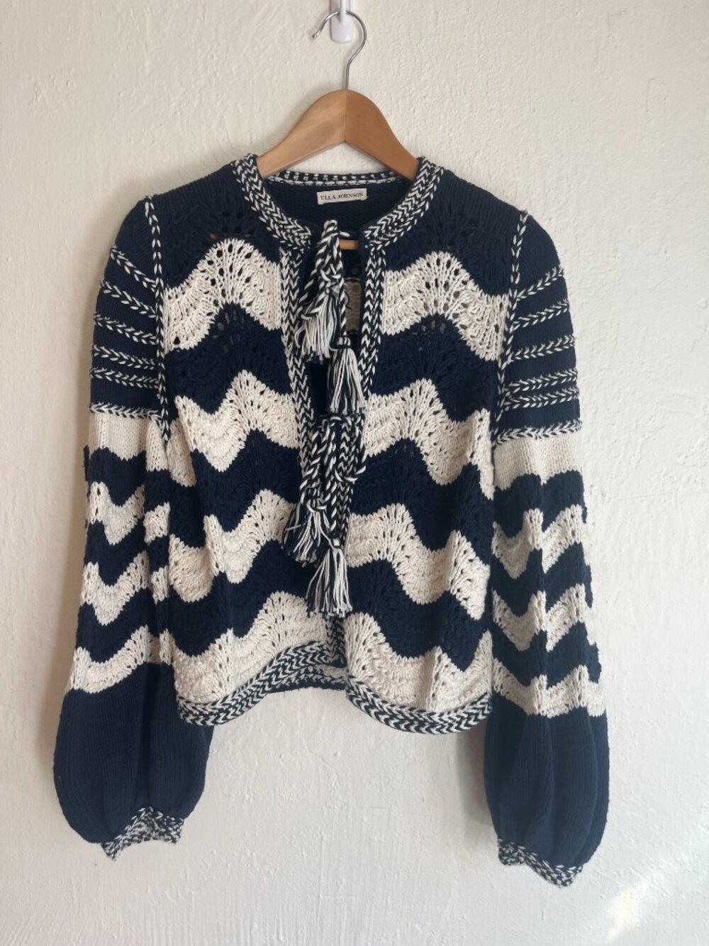 Ulla Johnson Yesenia Cardigan Midnight Size M
